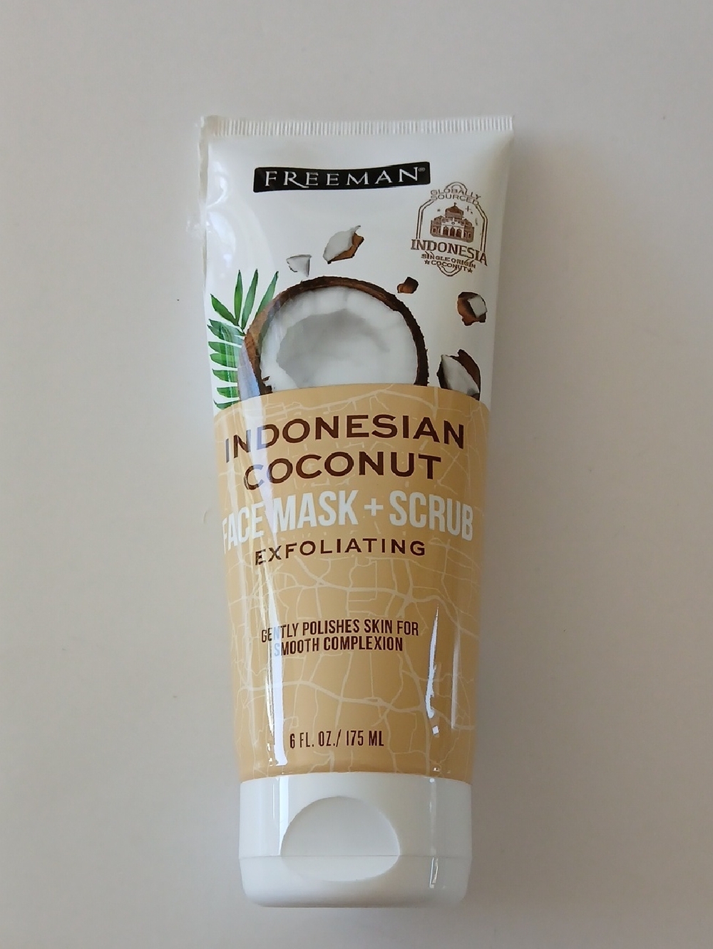 Freeman Indonesian Coconut Face Mask + Scrub - Exfoliating - 175ml